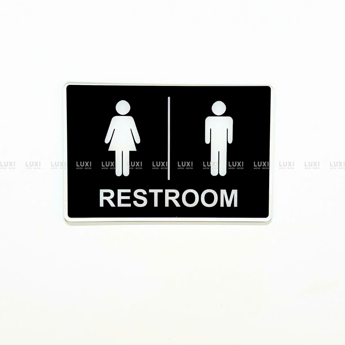 Bảng Restroom - Bảng Thông Báo - Luxi Decor