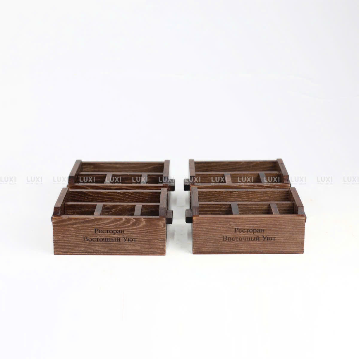 Hộp Đũa Đựng 4 Ngăn - Luxi Decor