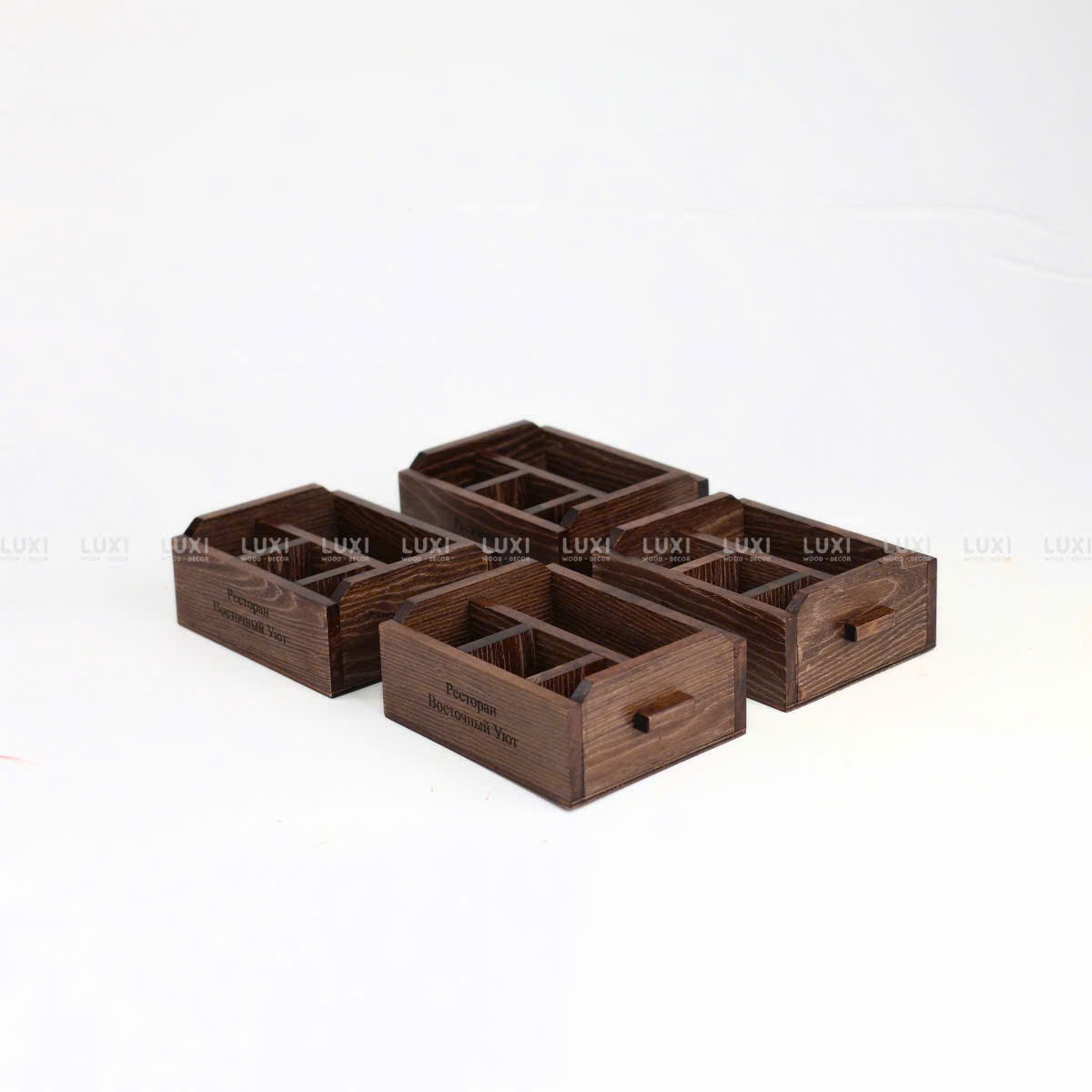 Hộp Đũa Đựng 4 Ngăn - Luxi Decor