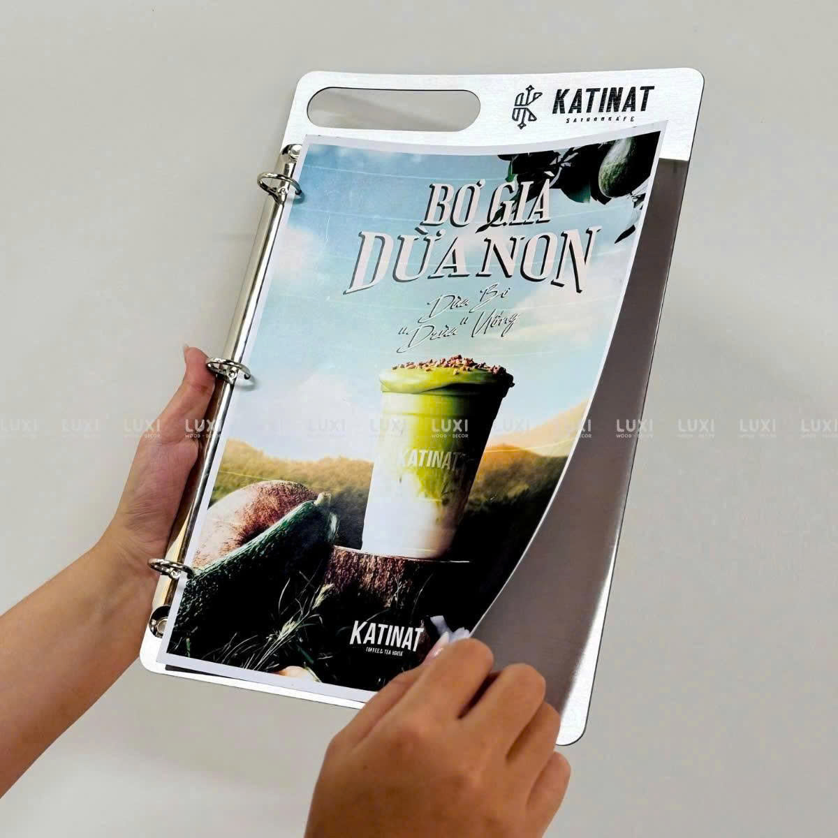 Combo 3 Menu Còng Inox 304