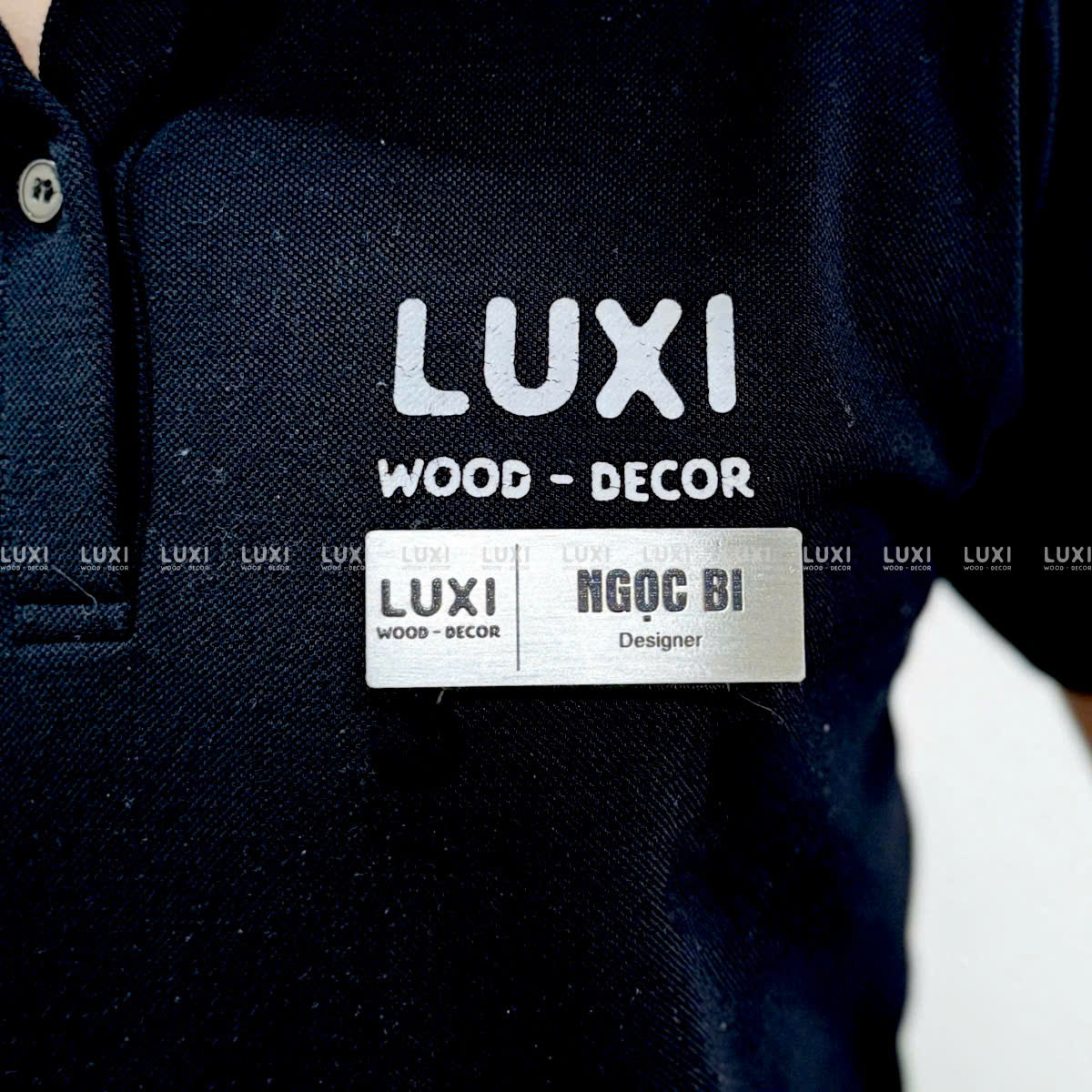 Combo 10 Bảng Tên Inox - Luxi Decor