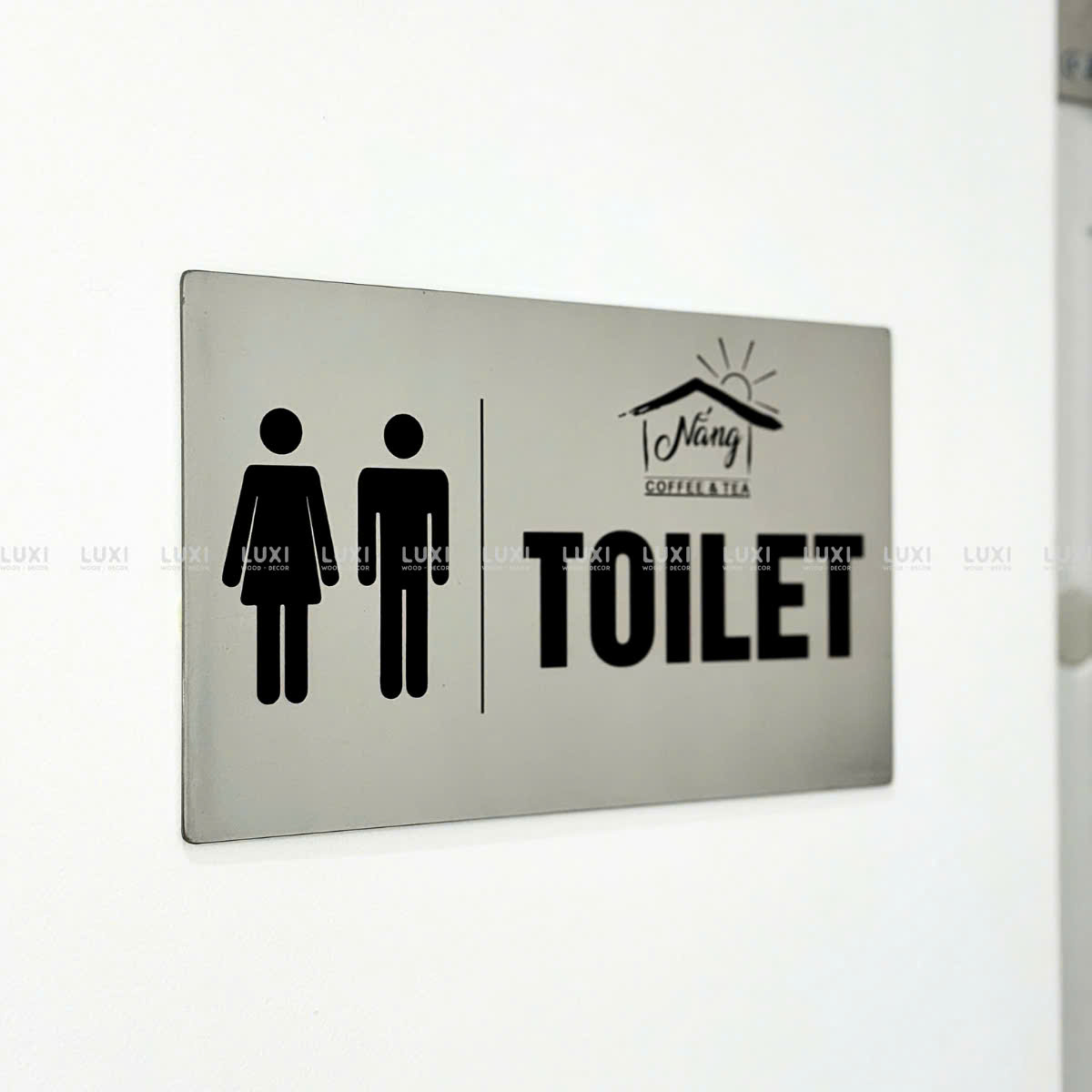 Bảng Inox Toilet