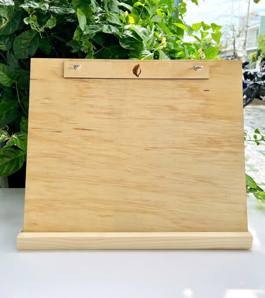 MENU A3 ĐỂ BÀN KÈM ĐẾ GIÁ RẺ, FREE KHẮC LOGO - LUXI DECOR