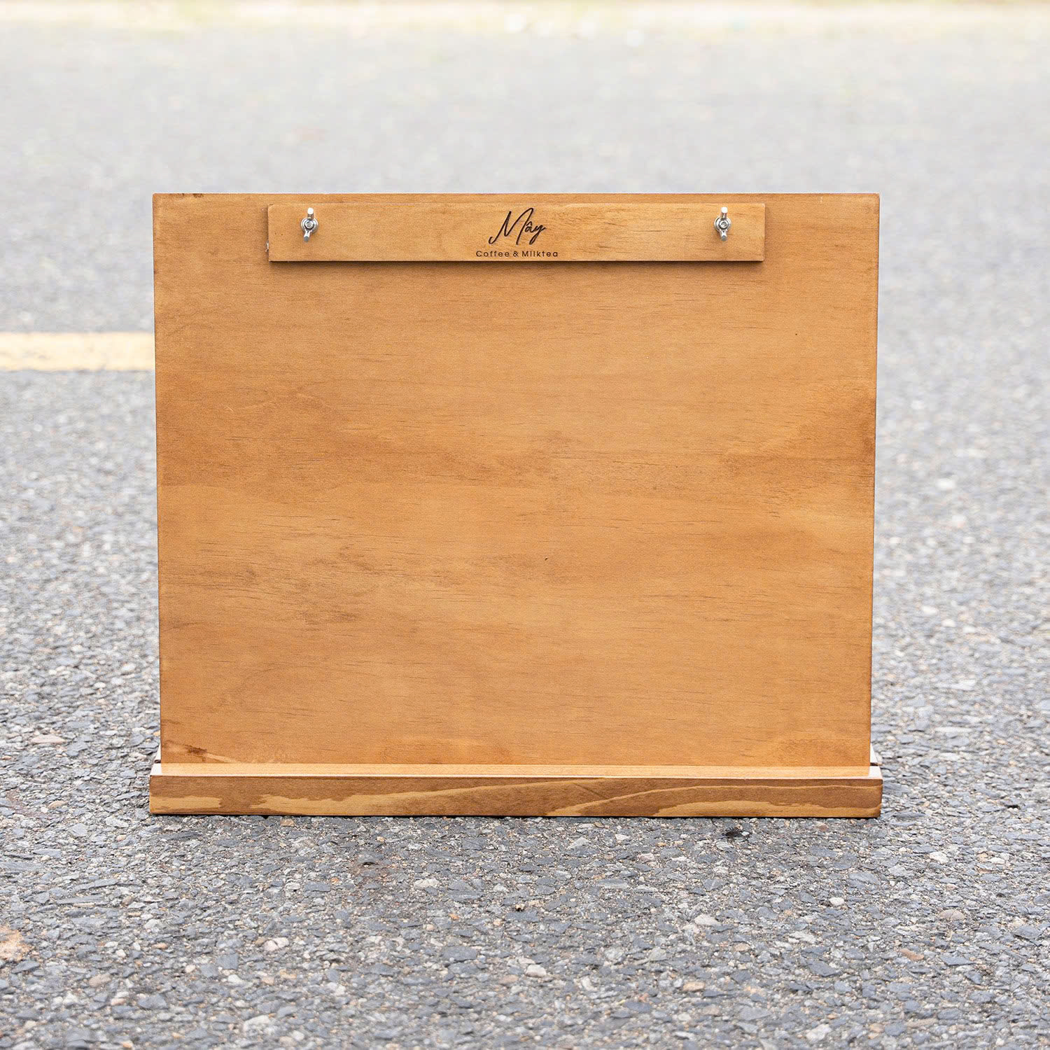 MENU A3 ĐỂ BÀN KÈM ĐẾ GIÁ RẺ, FREE KHẮC LOGO - LUXI DECOR