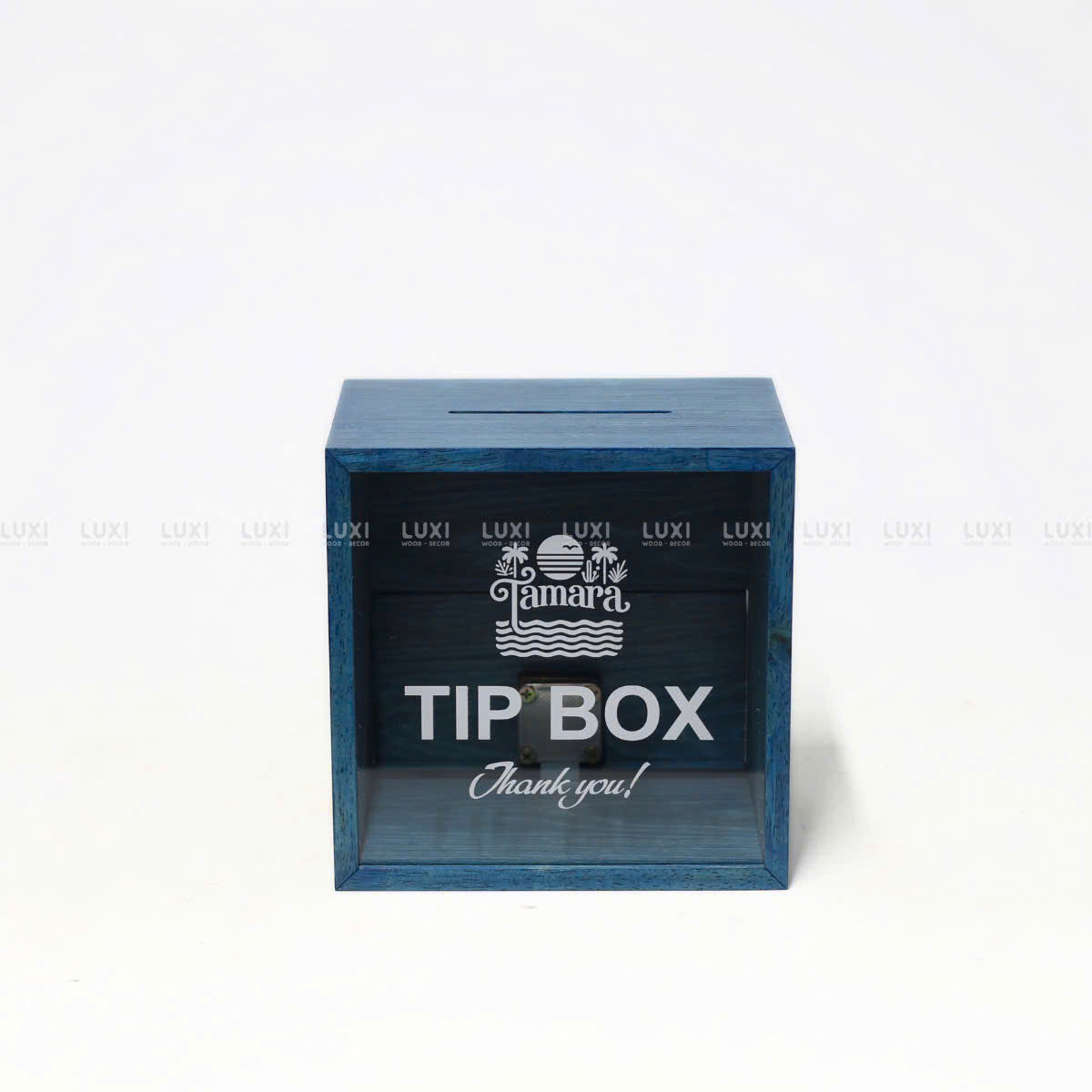 [FREE KHẮC LOGO] HỘP TIP BOX MÀU SẮC THEO YÊU CẦU, SIÊU ĐẸP, SIÊU BỀN - LUXI DECOR