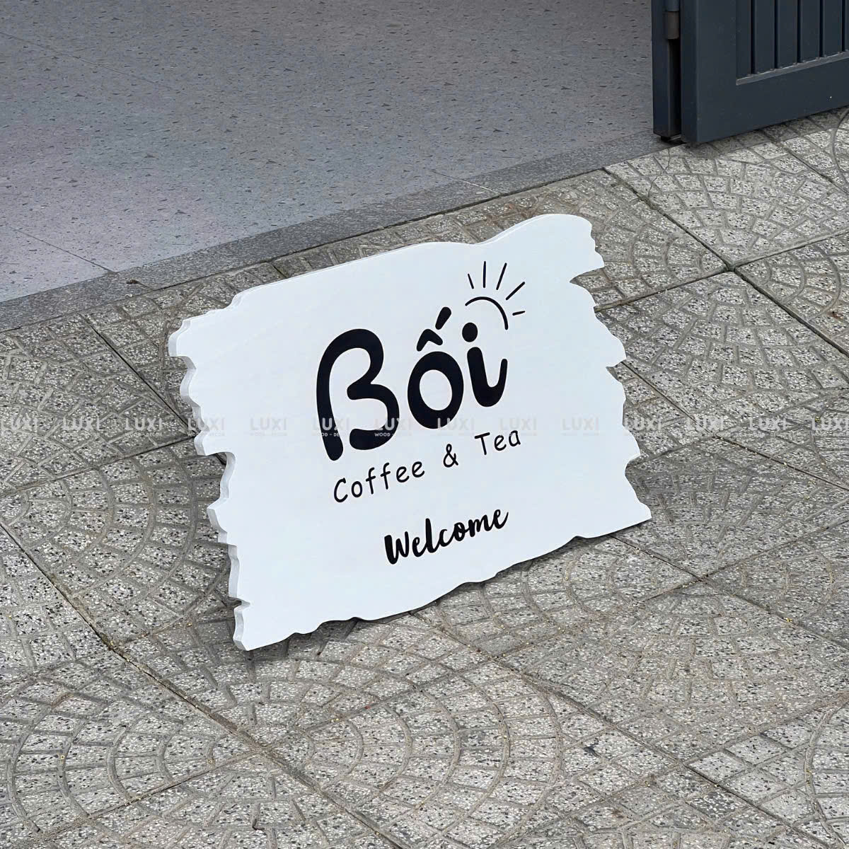 BẢNG HIỆU GỖ THÔNG - LUXI DECOR