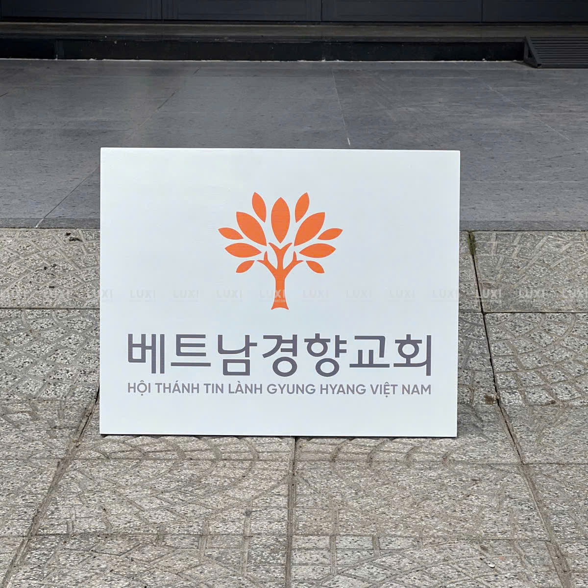 BẢNG HIỆU GỖ THÔNG - LUXI DECOR