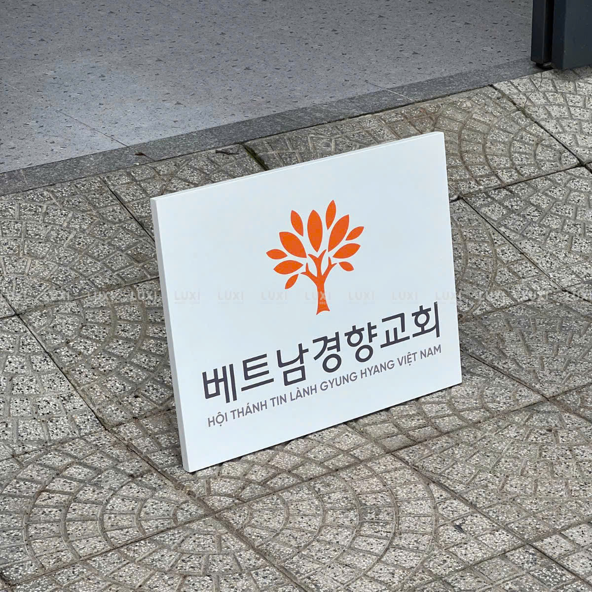 BẢNG HIỆU GỖ THÔNG - LUXI DECOR