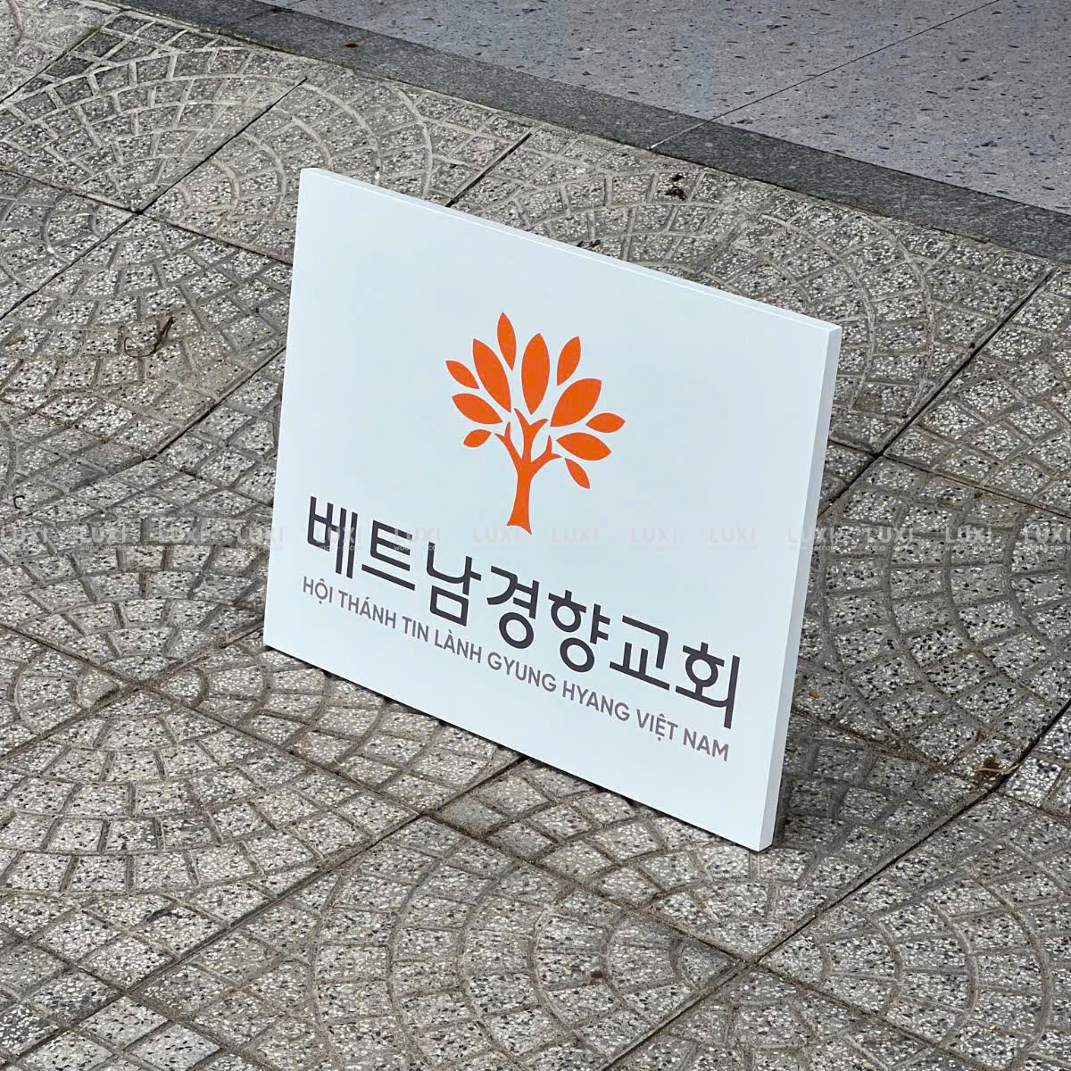 BẢNG HIỆU GỖ THÔNG - LUXI DECOR