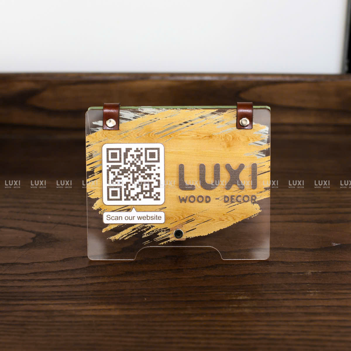 Bảng Mã Qr Chất Liệu Mica - Luxi Decor