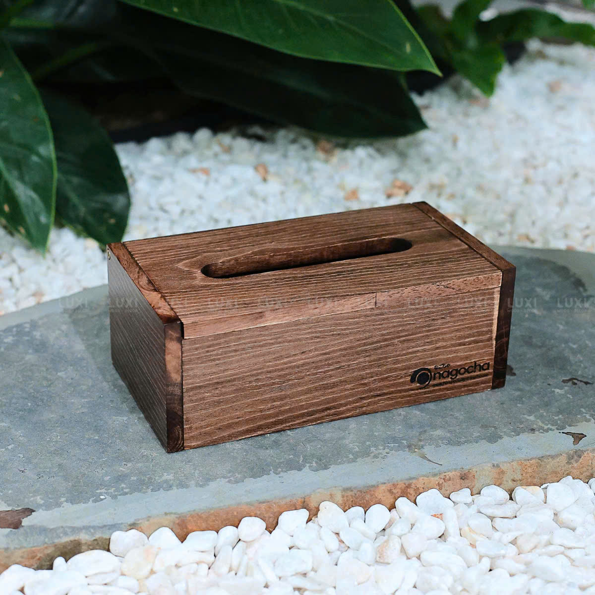 Hộp Giấy Chữ Nhật Nắp Mở - Khắc Logo Theo Yêu Cầu