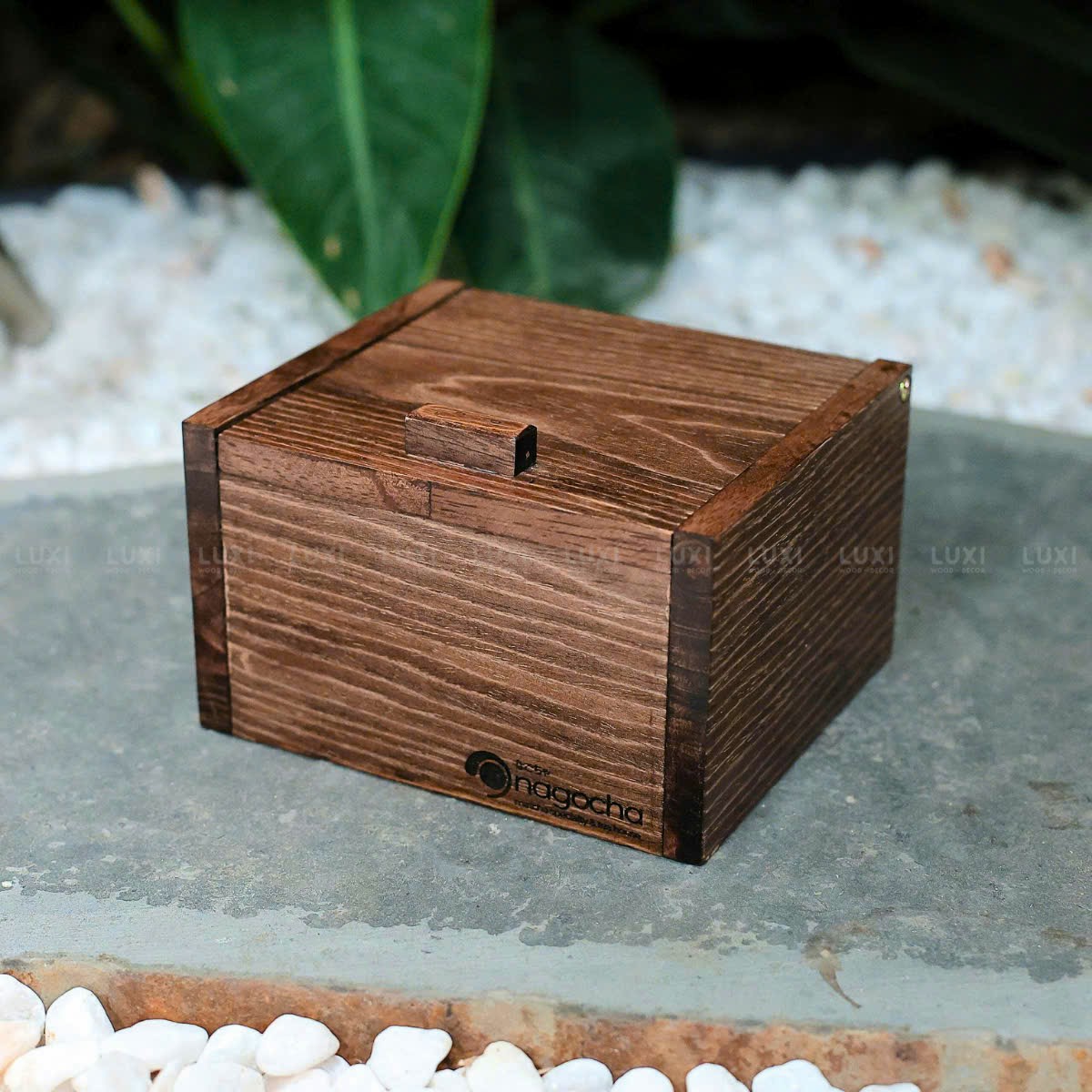 HỘP GỖ ĐỰNG GIẤY HÌNH VUÔNG – NHỎ GỌN NHƯNG ĐẦY TINH TẾ