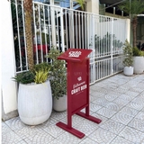 Standee Menu Gỗ Thông Dựng Ngoài Trời 2in1 Khắc Laser hoặc in UV