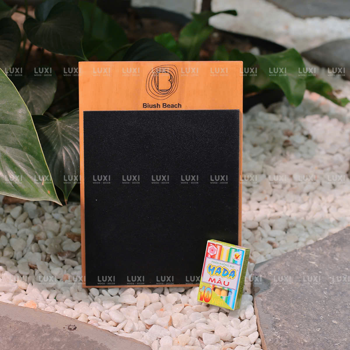 Menu Bảng Đen - Khắc Logo Theo Yêu Cầu - LUXI DECOR