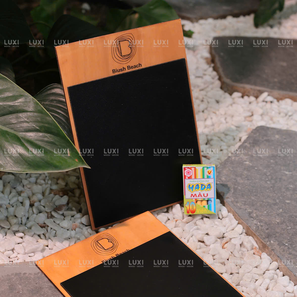 Menu Bảng Đen - Khắc Logo Theo Yêu Cầu - LUXI DECOR