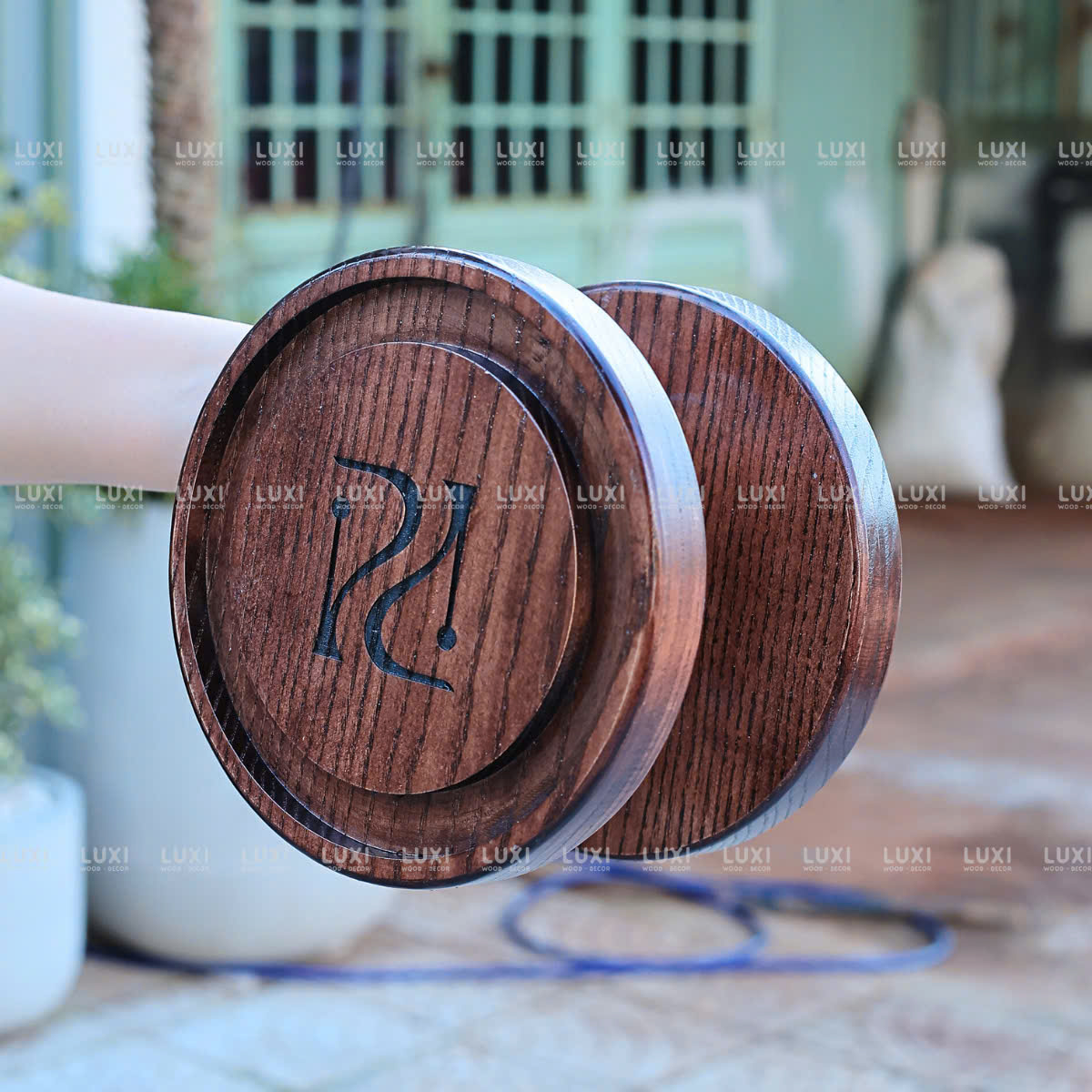 Tay Nắm Cửa Tròn - Gia Công CNC - Khắc Laser - Luxi Decor
