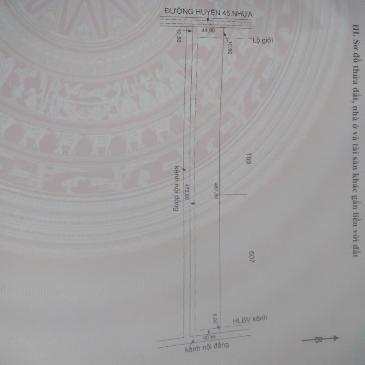 ❤ Sp105 | Bán đất 21 công | Mặt tiền Ngang 44m x 477m | Giá 299 triệu / công
