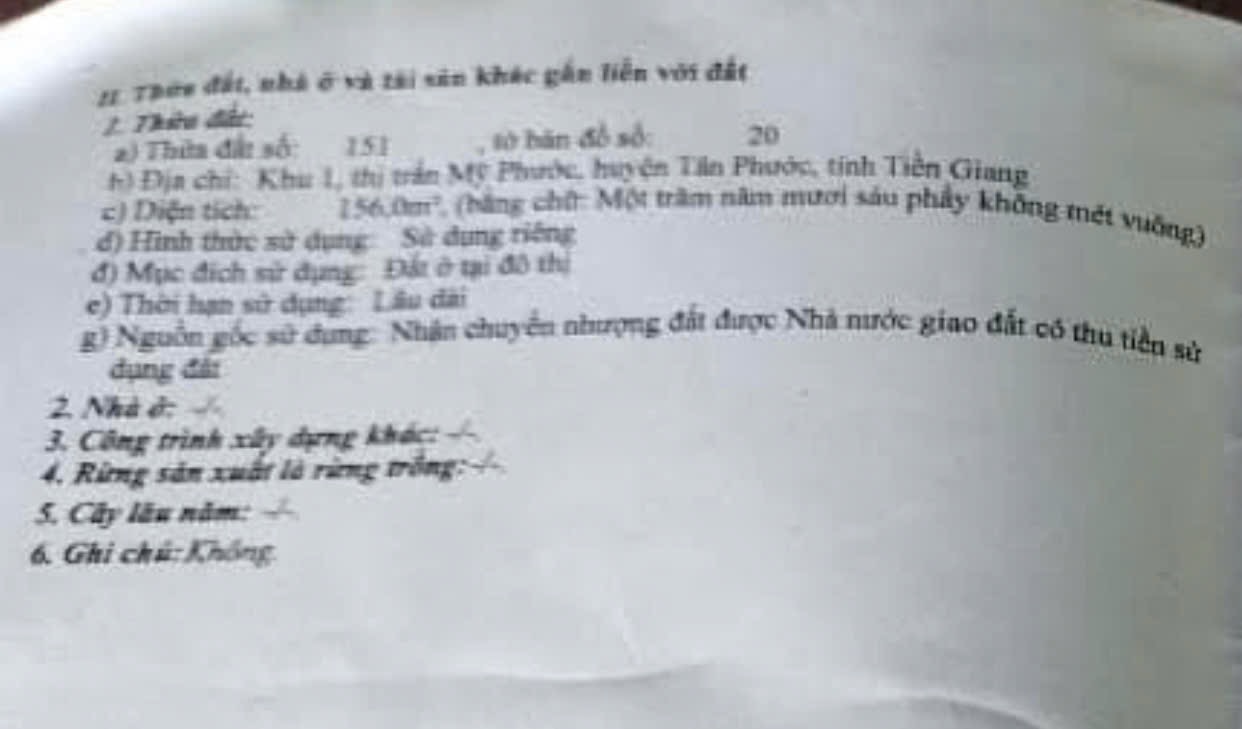 ❤Sp 107 .Bán đất nền khu dân cư ngang 16,6m x 18.8m full odt .Giá : 2 tỷ 400