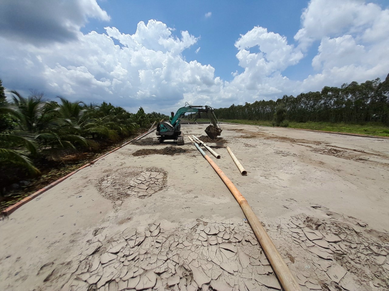 SAN LẮP MẶT BẰNG TẠI HUYỆN TÂN PHƯỚC TỈNH TIỀN GIANG