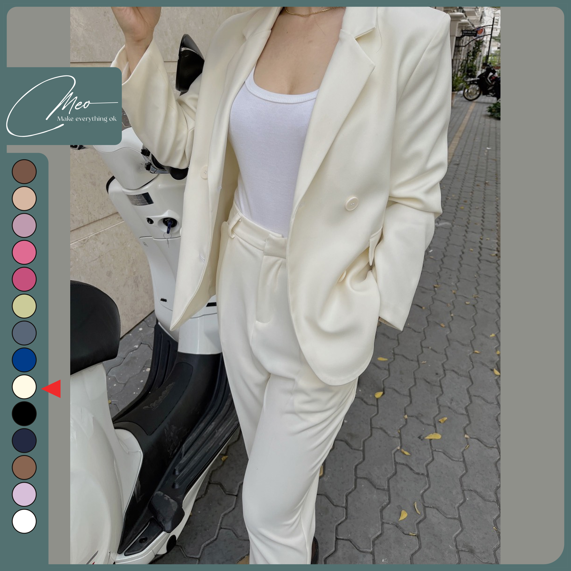 Áo Blazer công sở Áo vest nữ đẹp áo vest kiểu hàn đẹp kiểu hàn quốc   Lazadavn