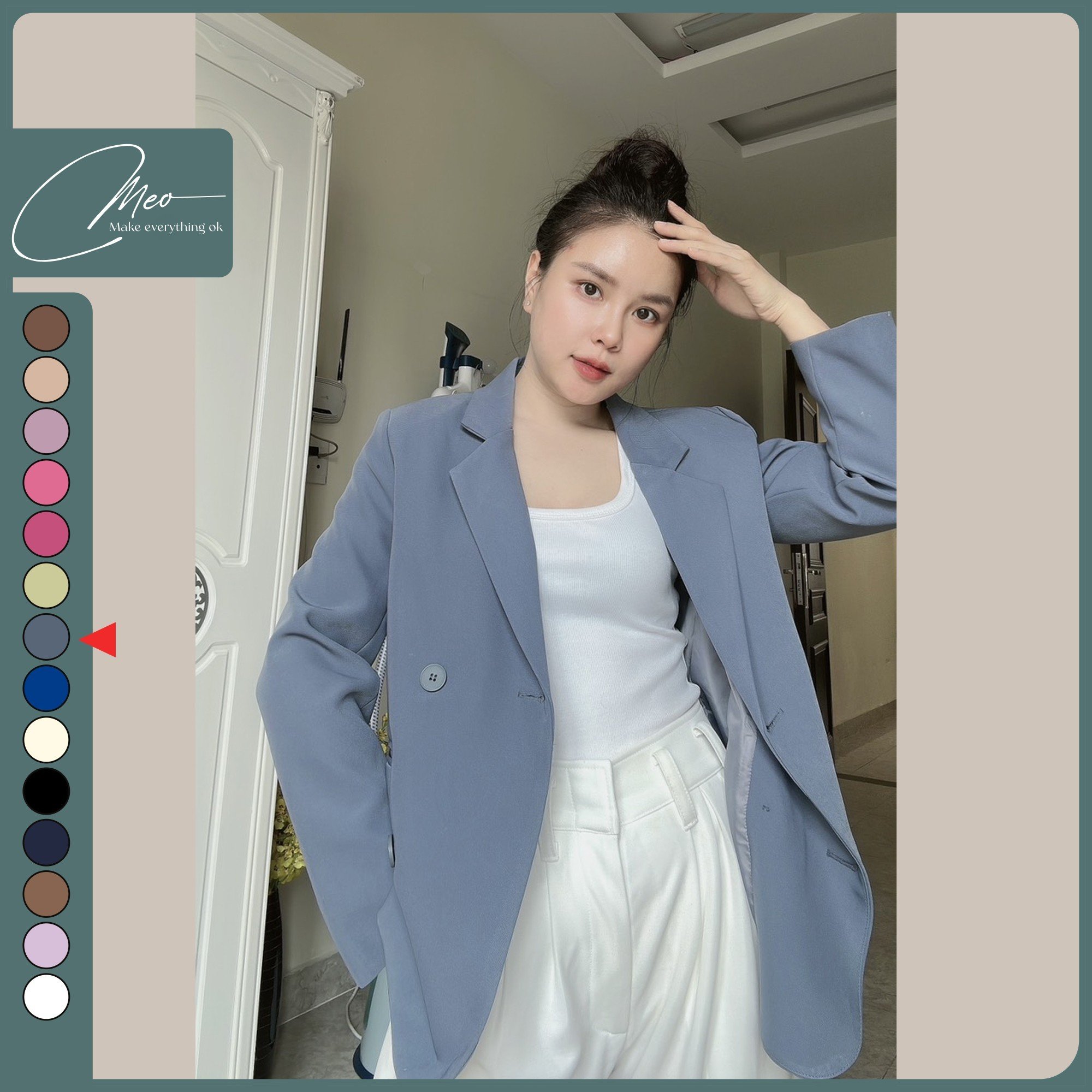 Áo vest blazer nữ áo khoác nữ sang Trọng HATI giá rẻ nhất tháng 82023