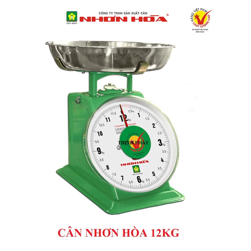 Cân 12 kg Nhơn Hòa - Cân nhơn hòa 12kg (HÀNG CHÍNH HÃNG)
