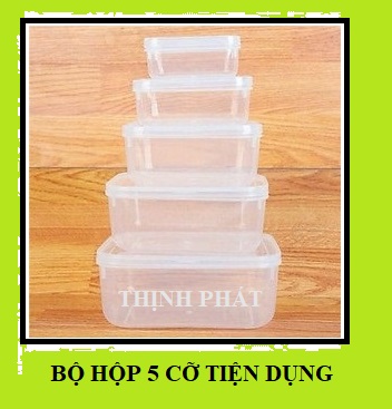 Bộ hộp đựng thực phẩm bầu Song Long Hàng Chính Hãng