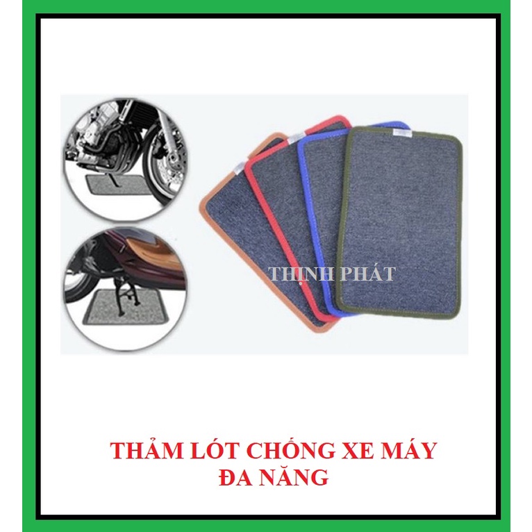 Thảm lót chống xe máy đa dụng chống trầy xước sàn nhà - GIAO MÀU NGẪU NHIÊN