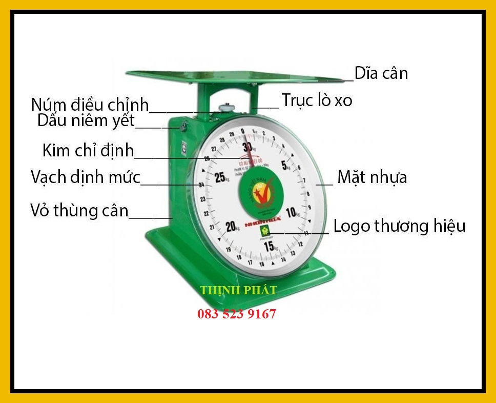 Cân nhơn hòa 30kg _ Cân 30 kg Nhơn Hòa HÀNG CHÍNH HÃNG