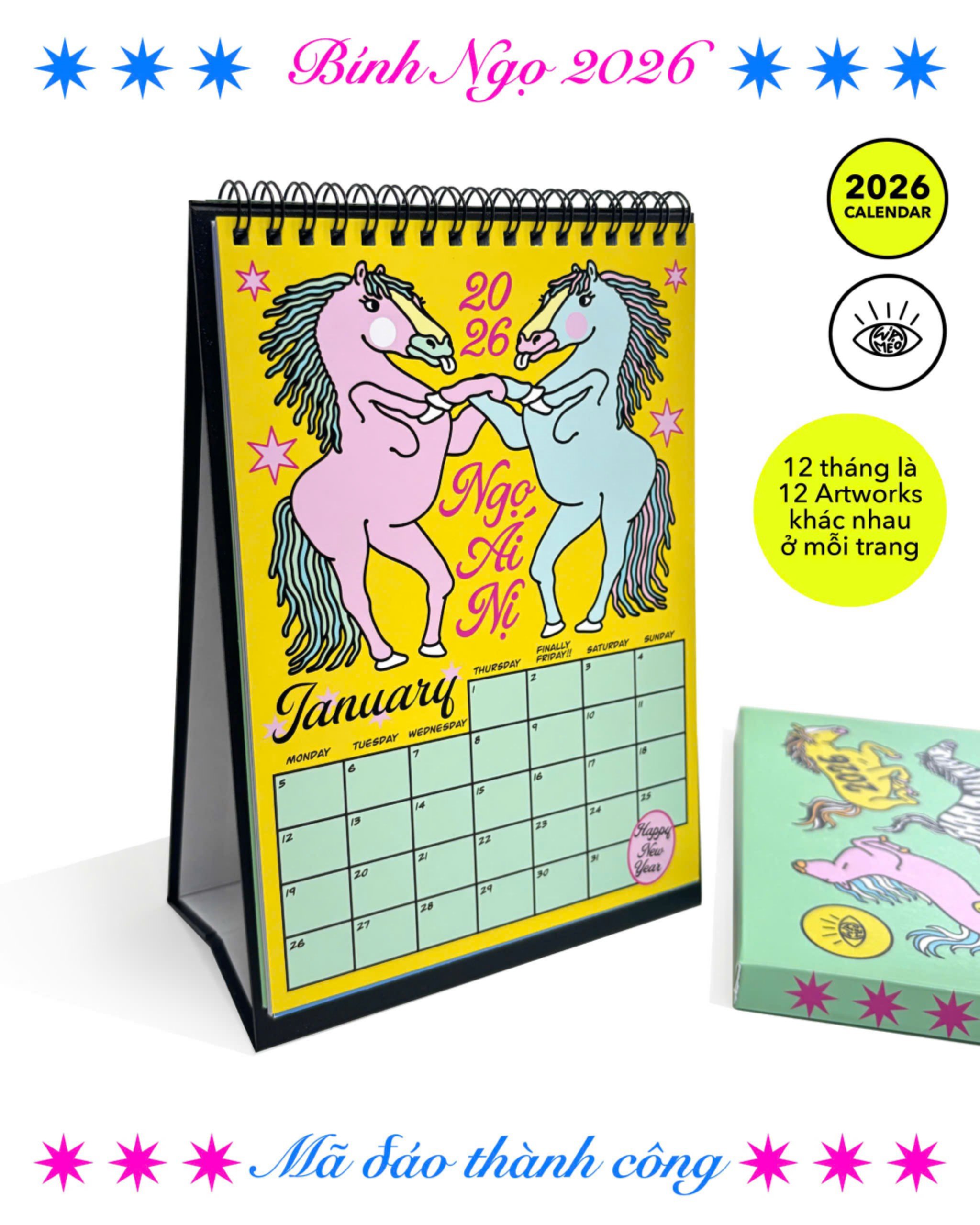 Lịch bàn 2026 220 WÁ MÉO
