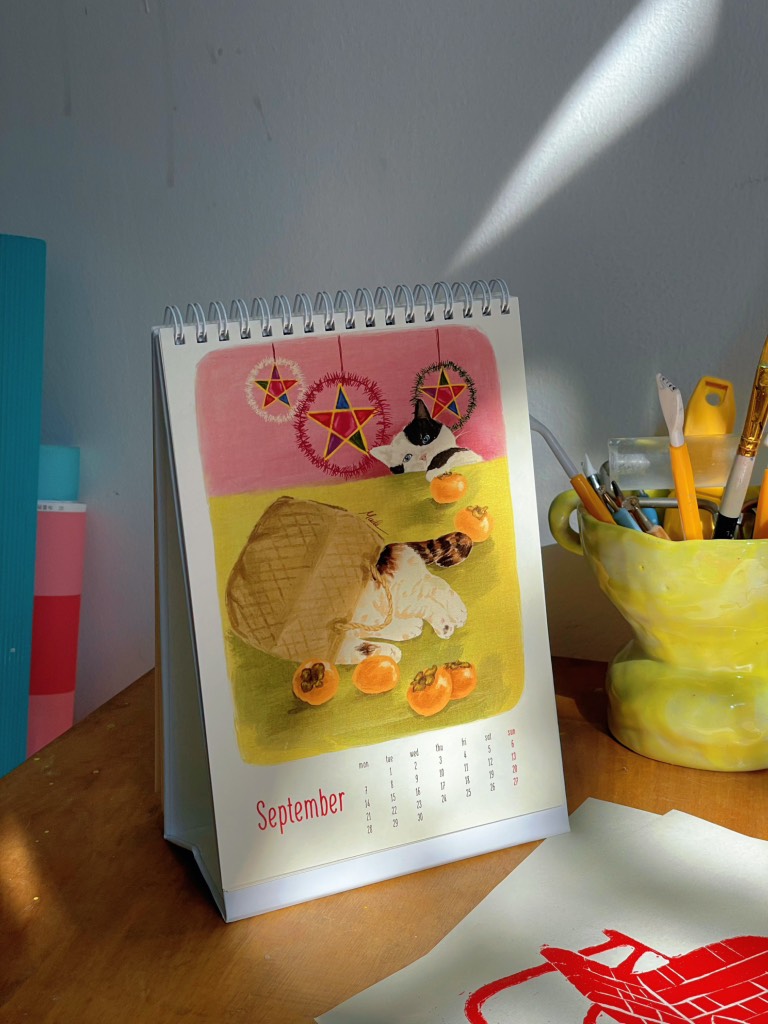 Lịch 2026 Mai Lê ( có lịch âm)