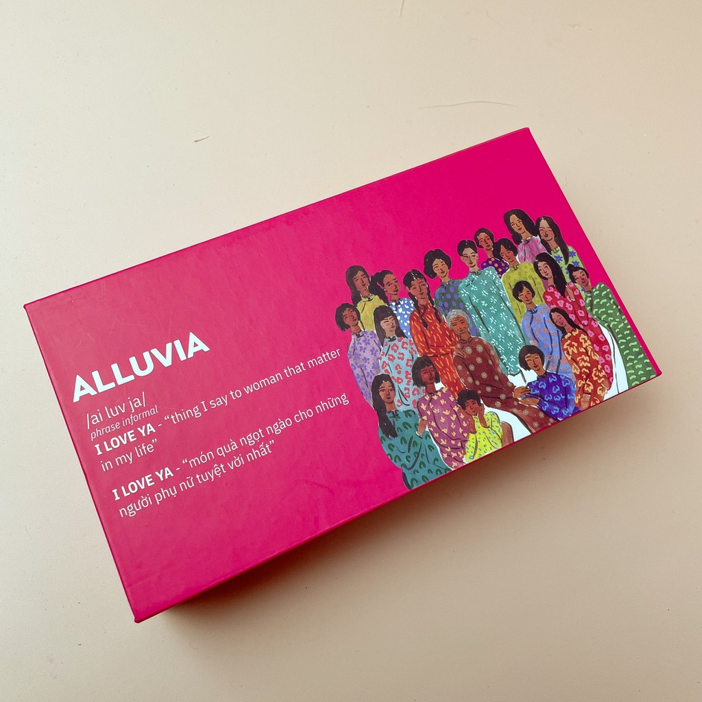 Hộp đựng chocolate thanh lớn Alluvia