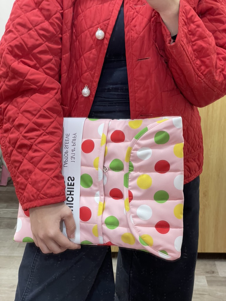 Polka Dot Party - Pink Túi đựng laptop 15-16 inch Chichies