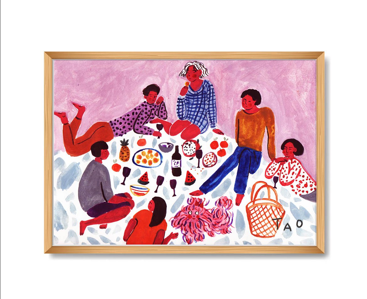 Tranh Tao The Picnic
