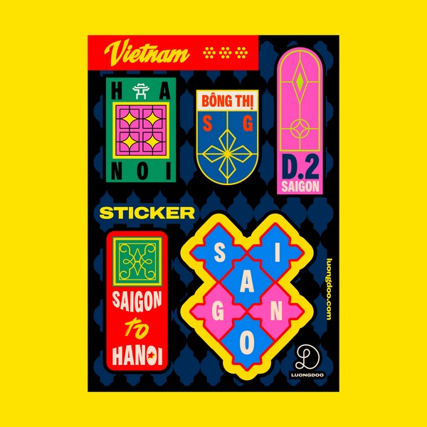 Stickers Lương Doo