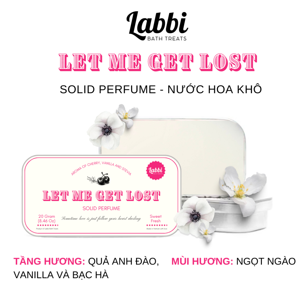NƯỚC HOA KHÔ CHỮ NHẬT LABBI LET ME GET LOST