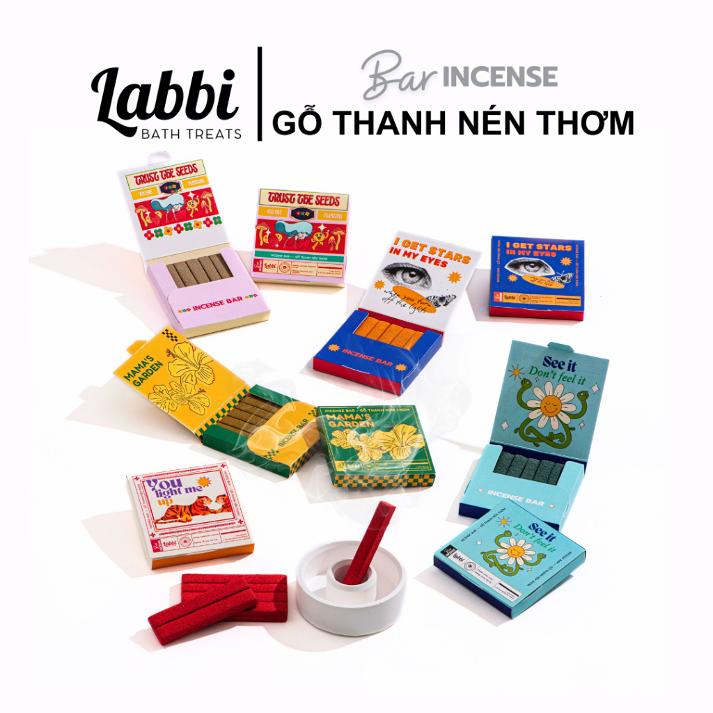 Gỗ thanh nén thơm ( Labbi ) MAMA'S GARDEN