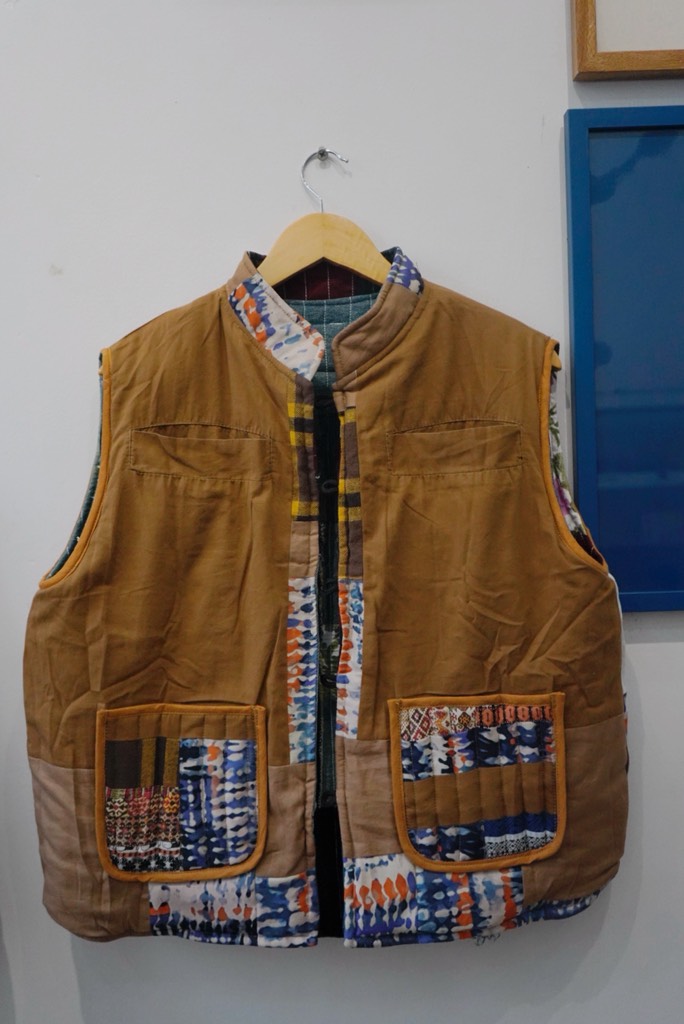 Áo Gilet Chế ghép 2 mặt 0326