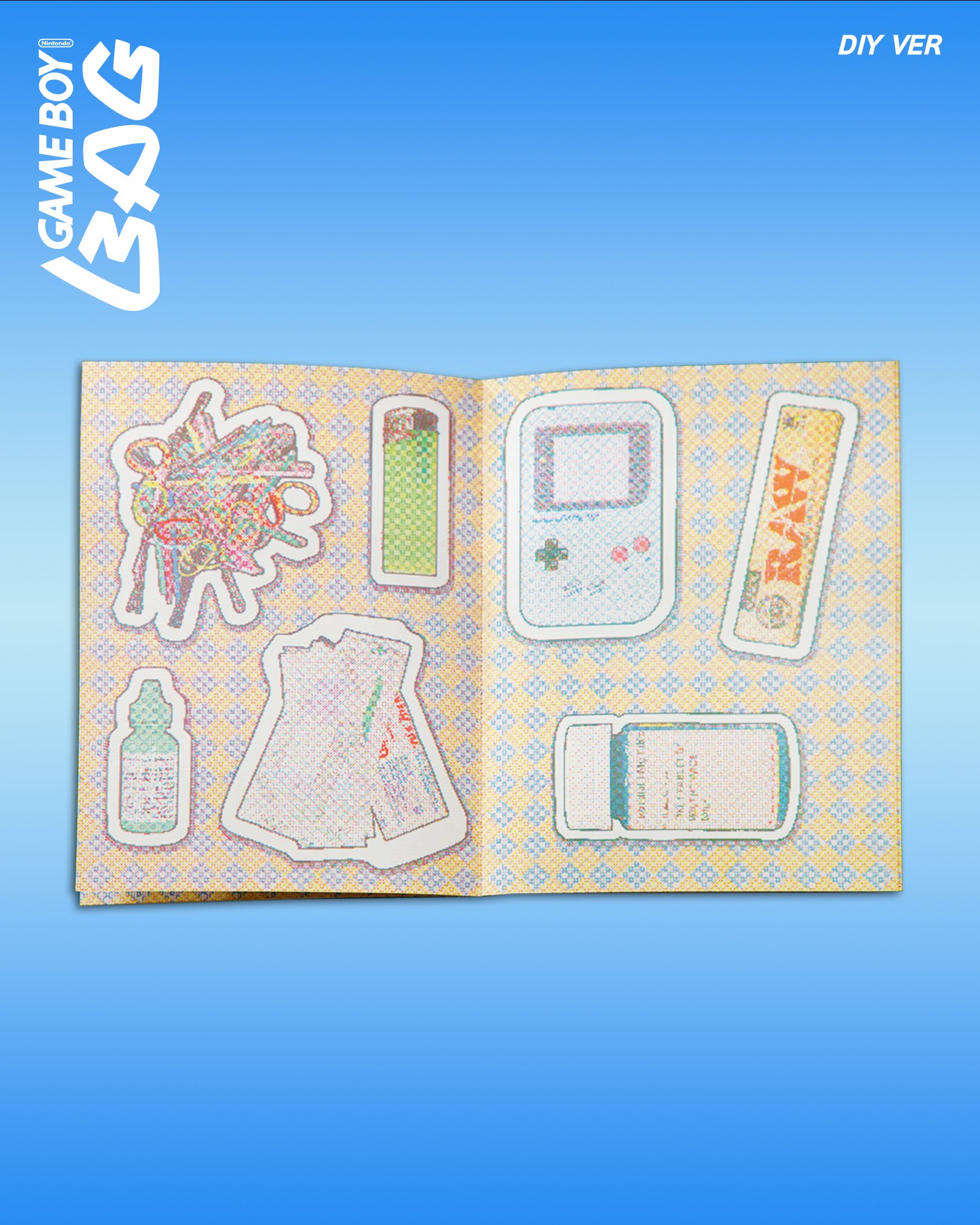ZINE Gameboy bag [DIY ver] We Do Good