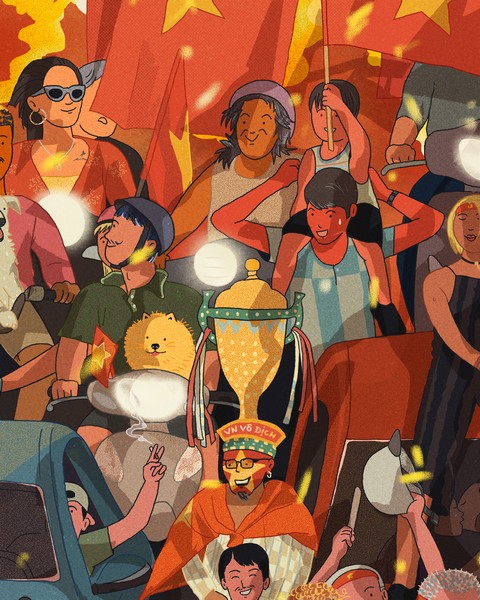 Tranh Lương Doo Let's Storm The Street A3