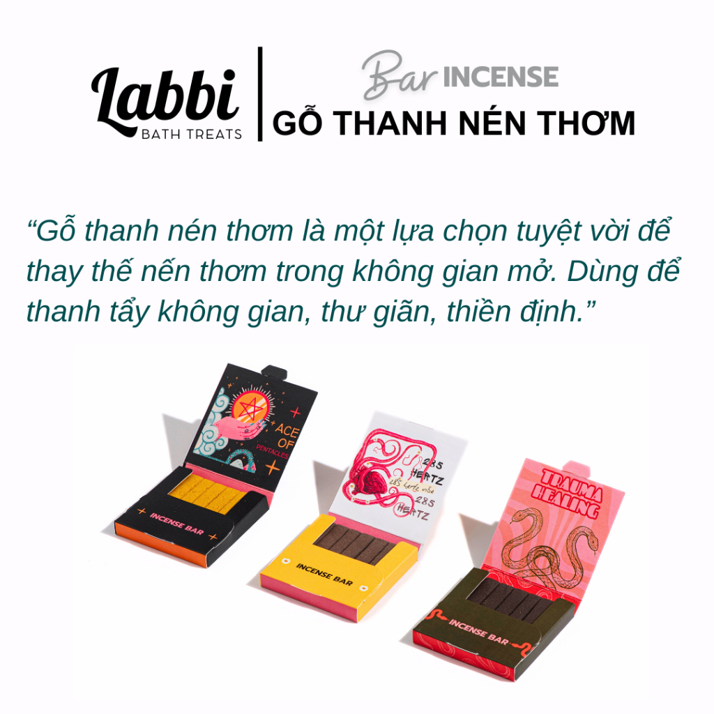 Gỗ thanh nén thơm ( Labbi ) MAMA'S GARDEN