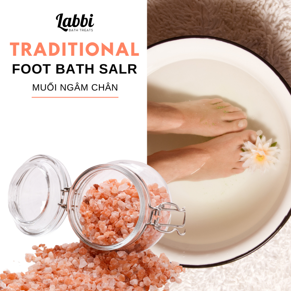 Muối hồng ngâm chân Labbi TRADITIONAL