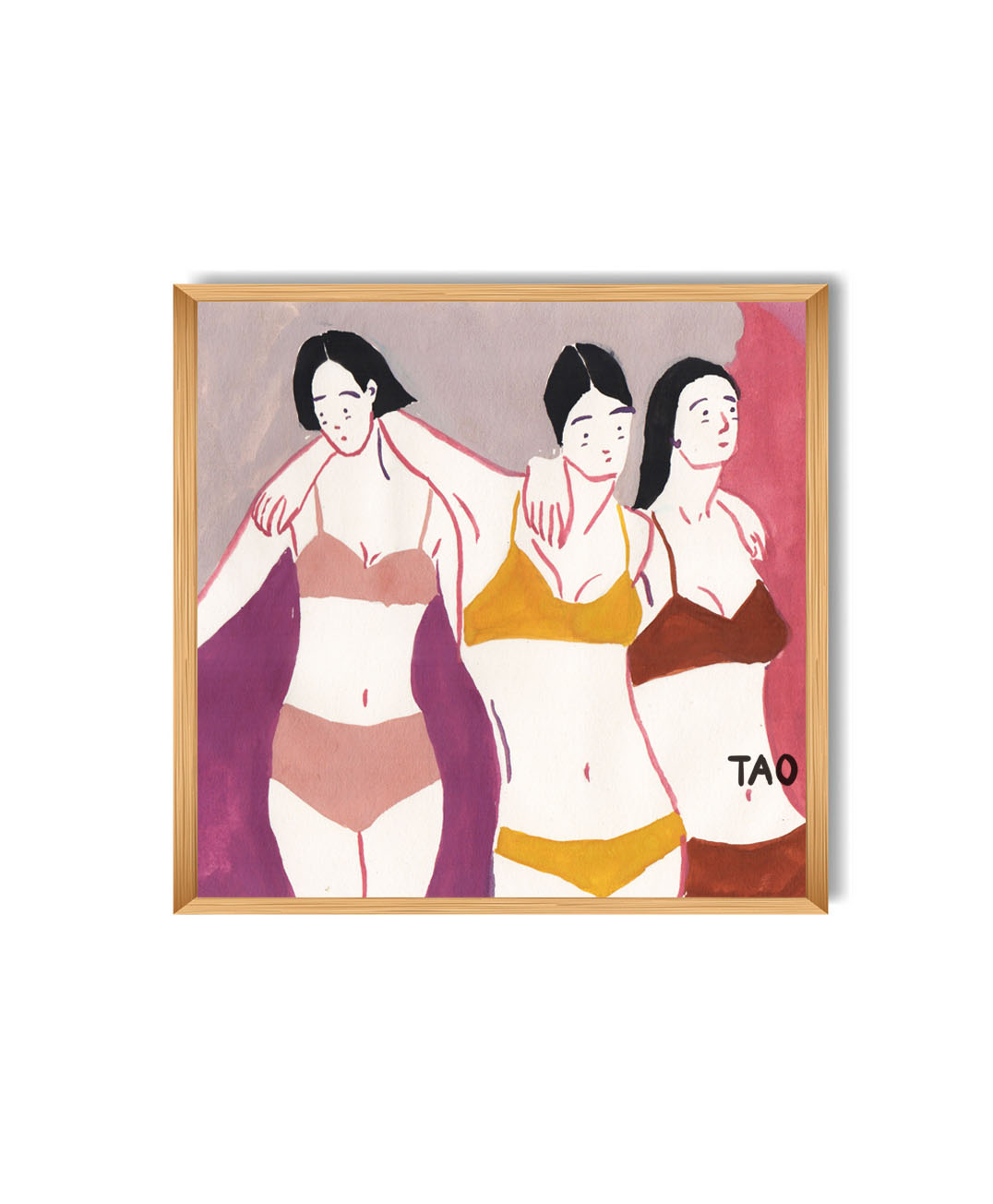 Tranh Tao A4 Summer Girls