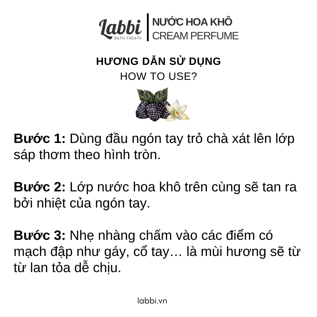 Nước hoa kem khô 30gr Labbi You Are Meeting Your Twin Flame