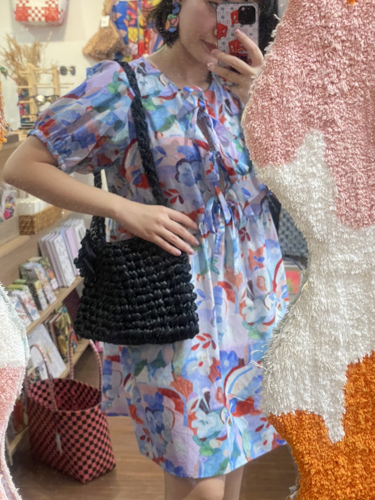 Váy monet cột nơ tay lỡ Líu Lô 950