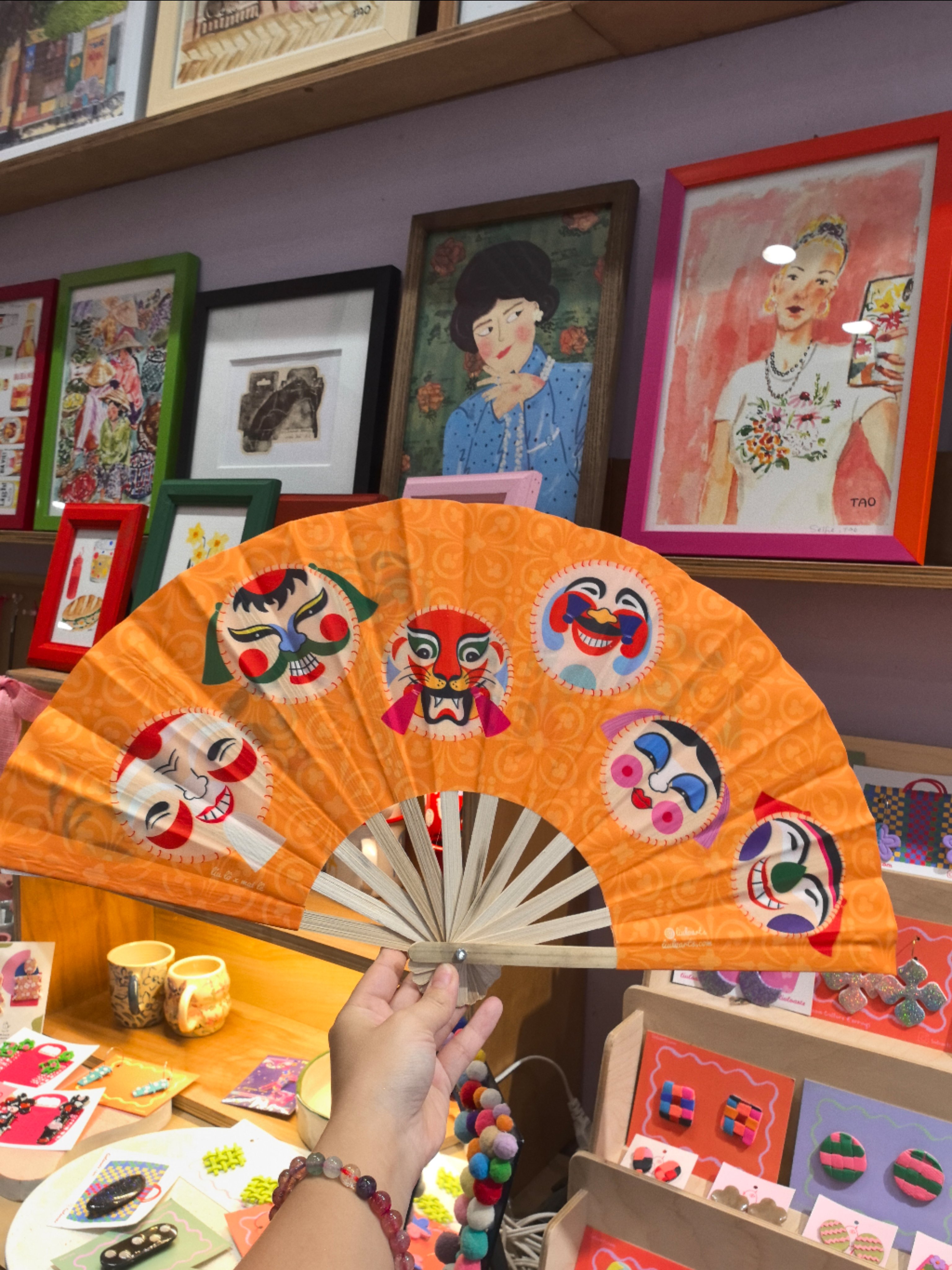 Quạt mặt mẹt Mai Lê x Líu Lô