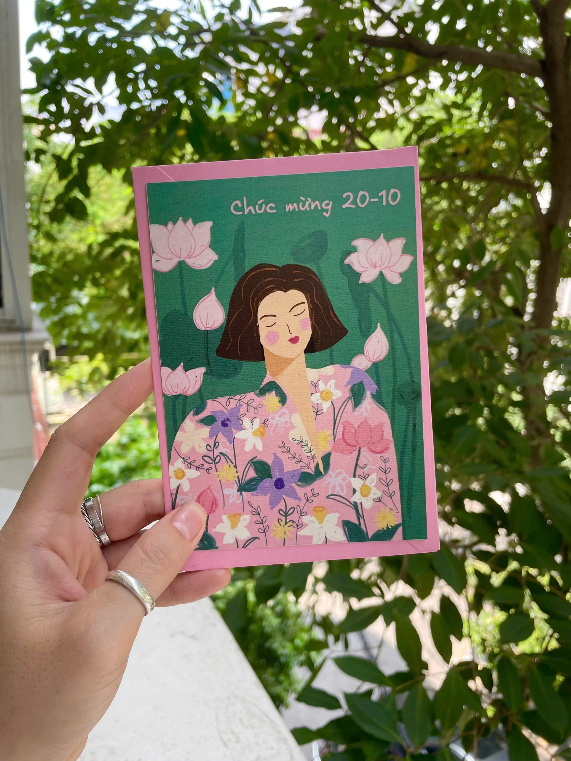 Thiệp 20 / 10 Mai Lê