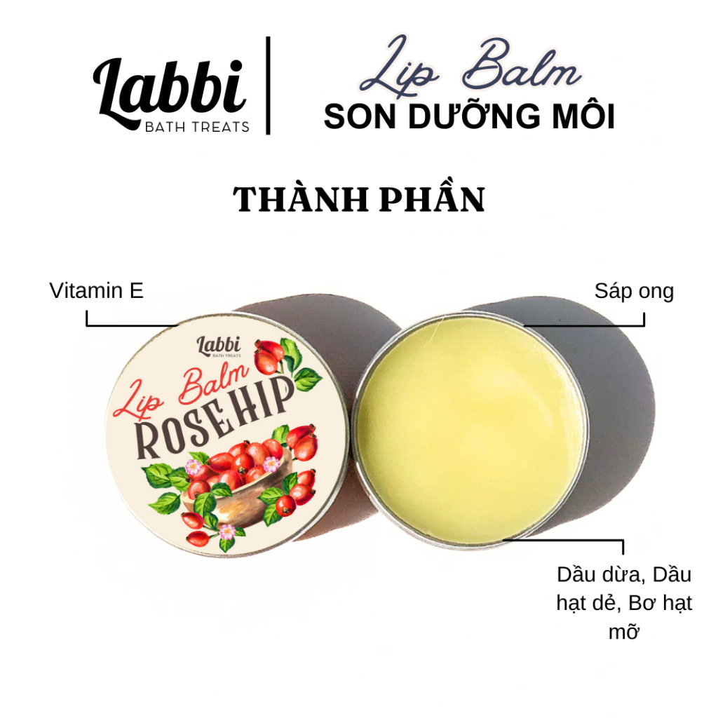 NỤ TẦM XUÂN LIPBALM LABBI 15G / 0,5 Oz
