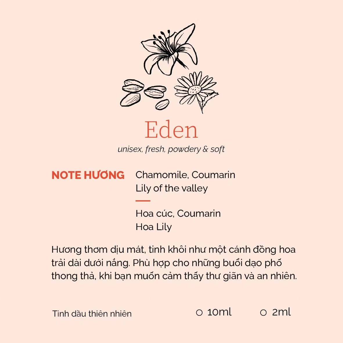 NƯỚC HOA ( Eden ) Modan