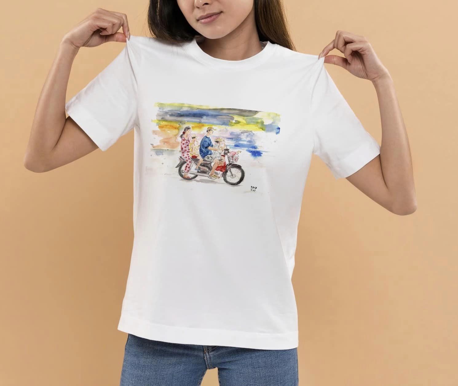 Áo Tao Gia Đình Honda